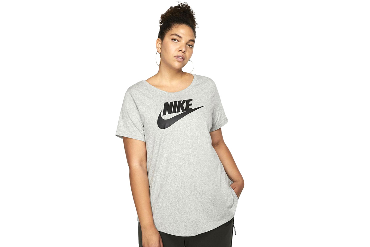 Nike T-Shirt Fashion Γυν (CJ2301 063) ΓΚΡΙ